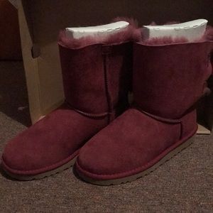 K Bailey Bow UGG Boots